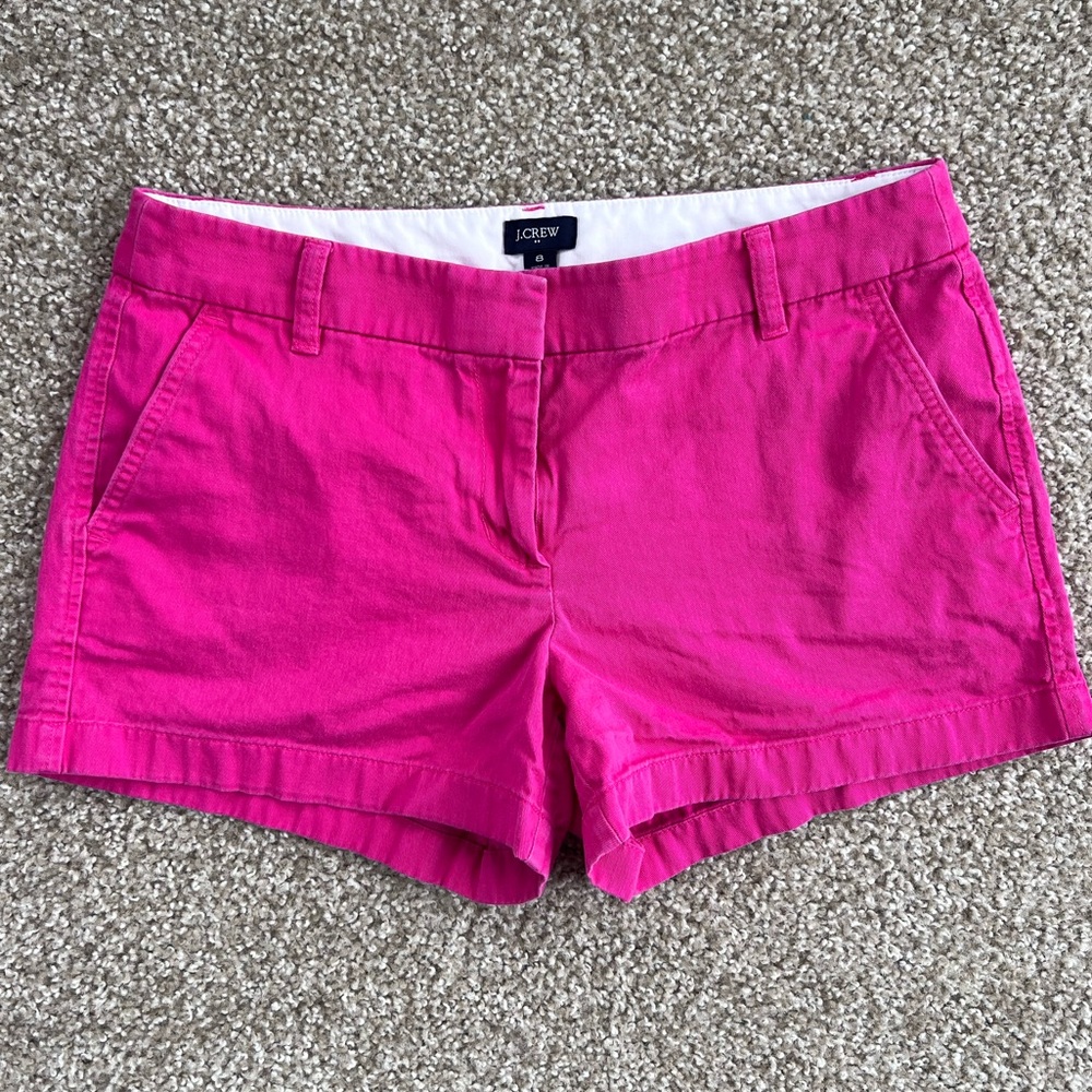 J. Crew Vibrant Pink Women's Shorts